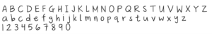 custom font